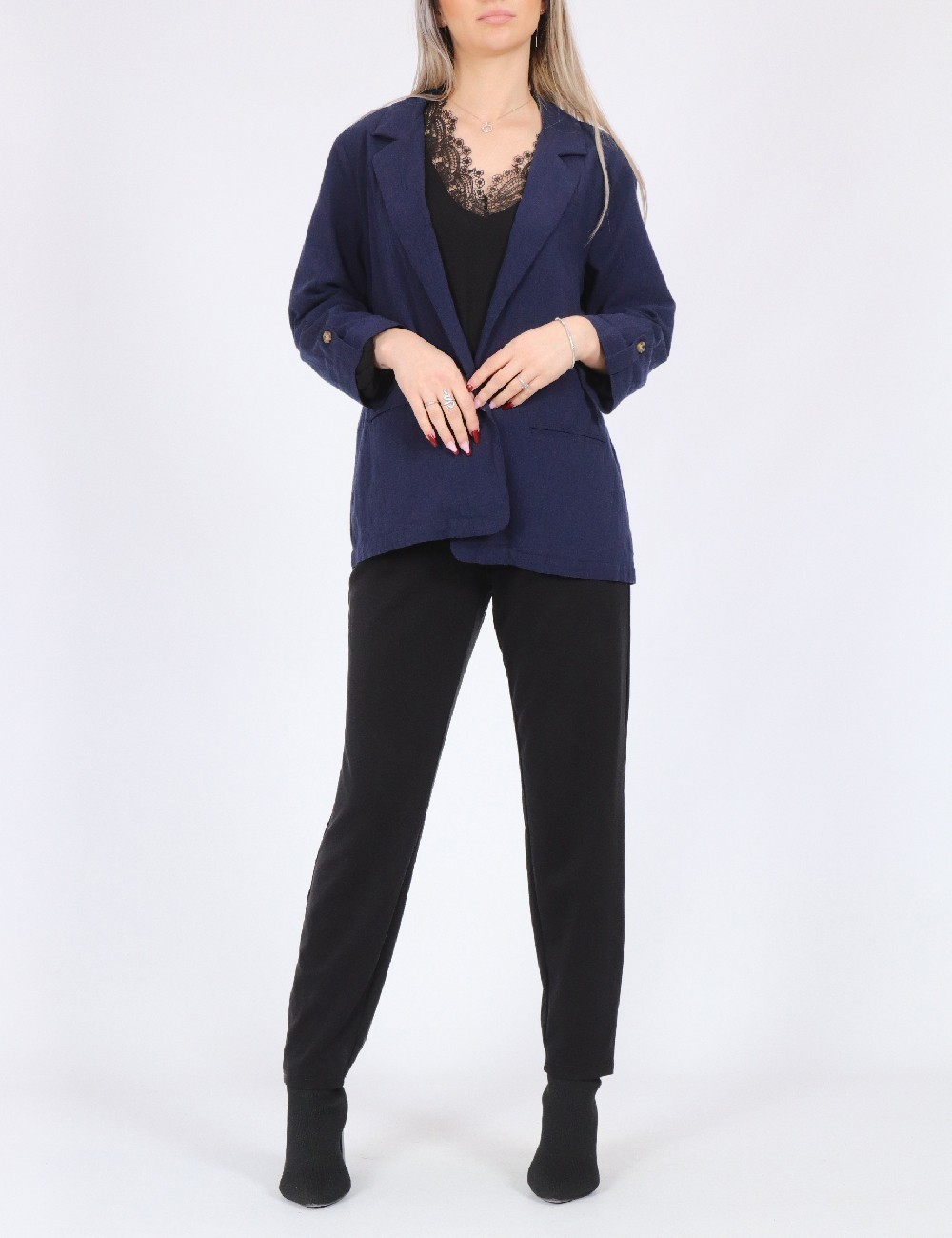Blazer Vero Moda, bleumarin - 1 | YEO