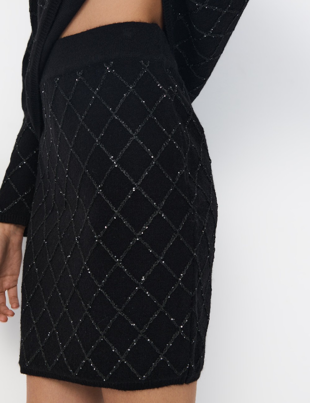 Fusta Mohito, negru - 1 | YEO