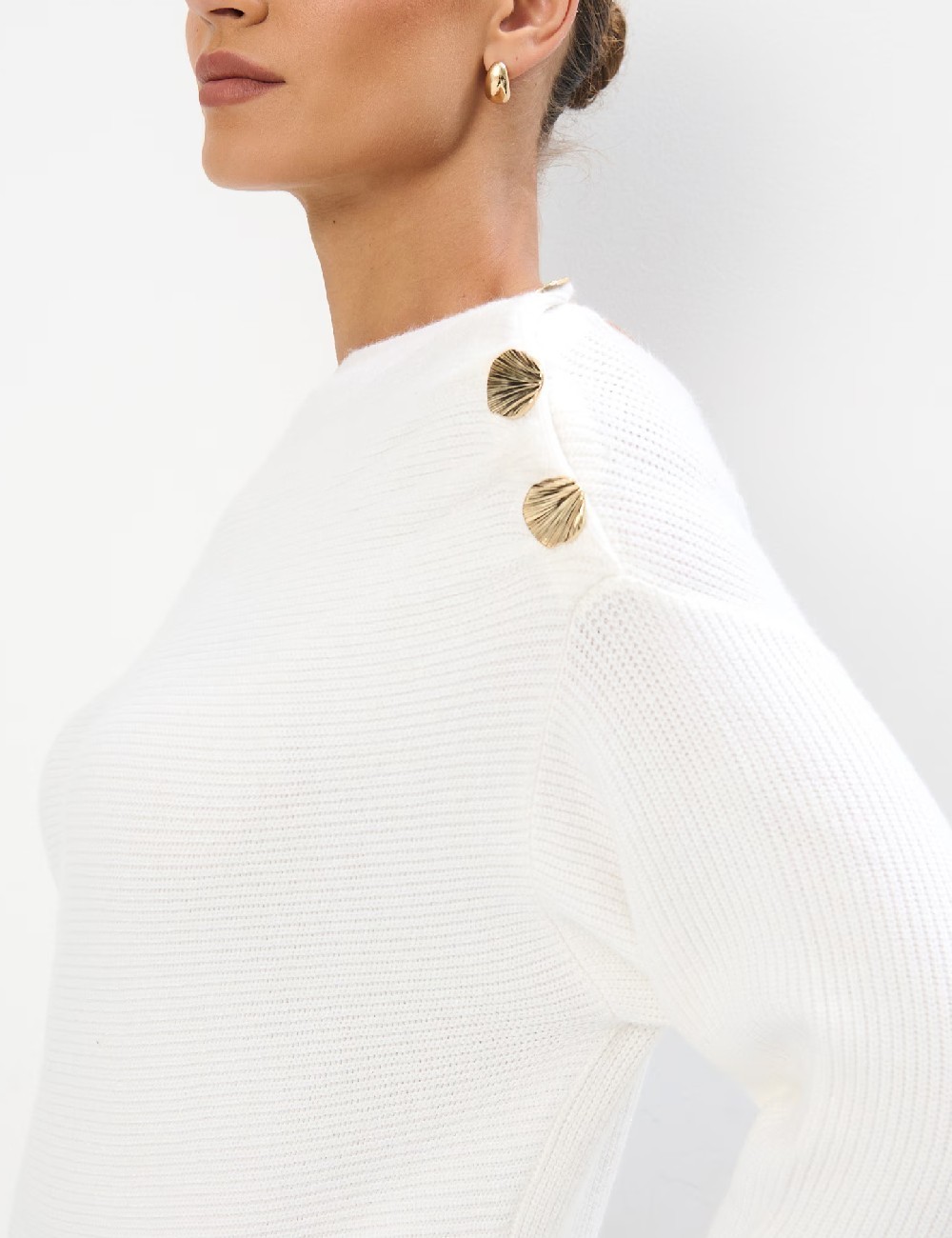 Rochie scurta Mohito, alb - 1 | YEO
