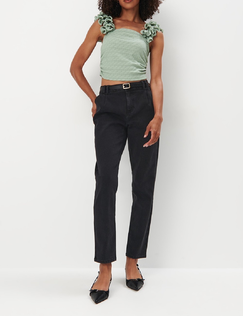 Blugi Mohito, negru - 1 | YEO