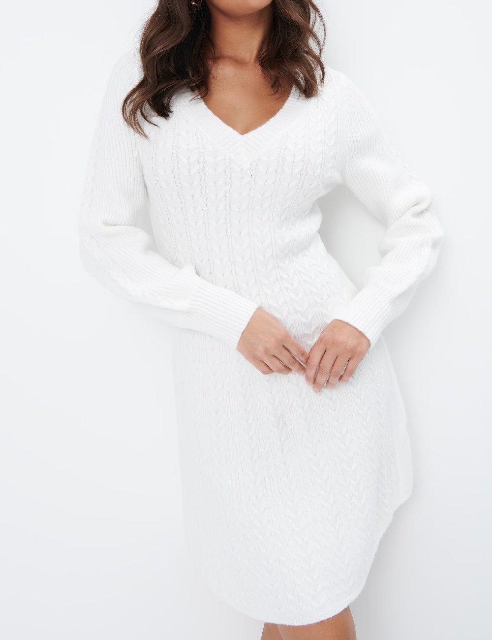 Rochie scurta Mohito, alb - 1 | YEO