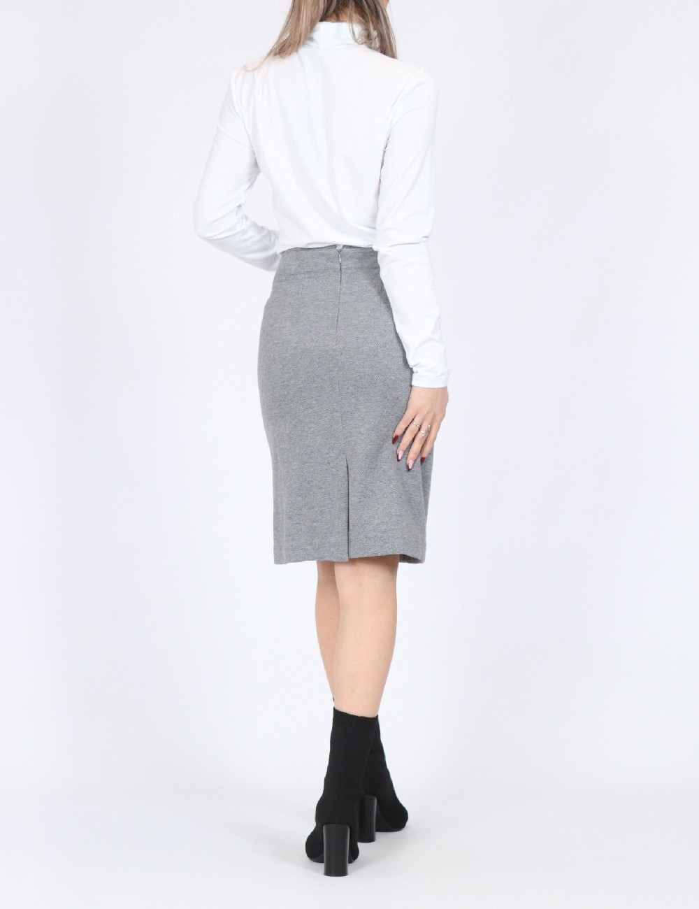 Fusta Vero Moda, gri - 1 | YEO