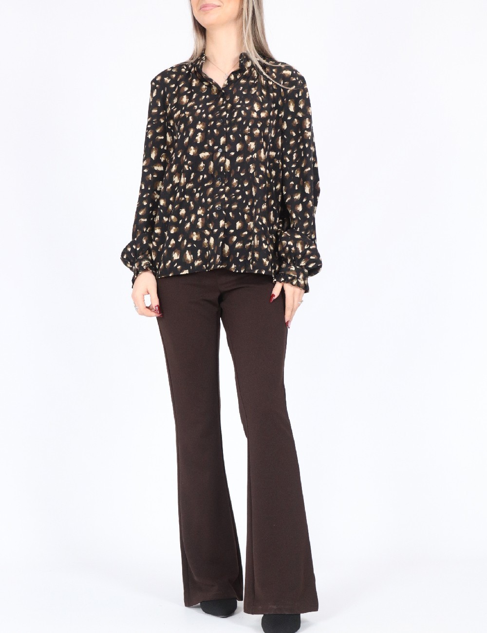 Camasa Vero Moda, negru - 1 | YEO