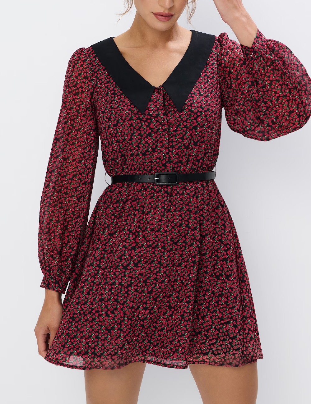 Rochie scurta Mohito, floral print - 1 | YEO