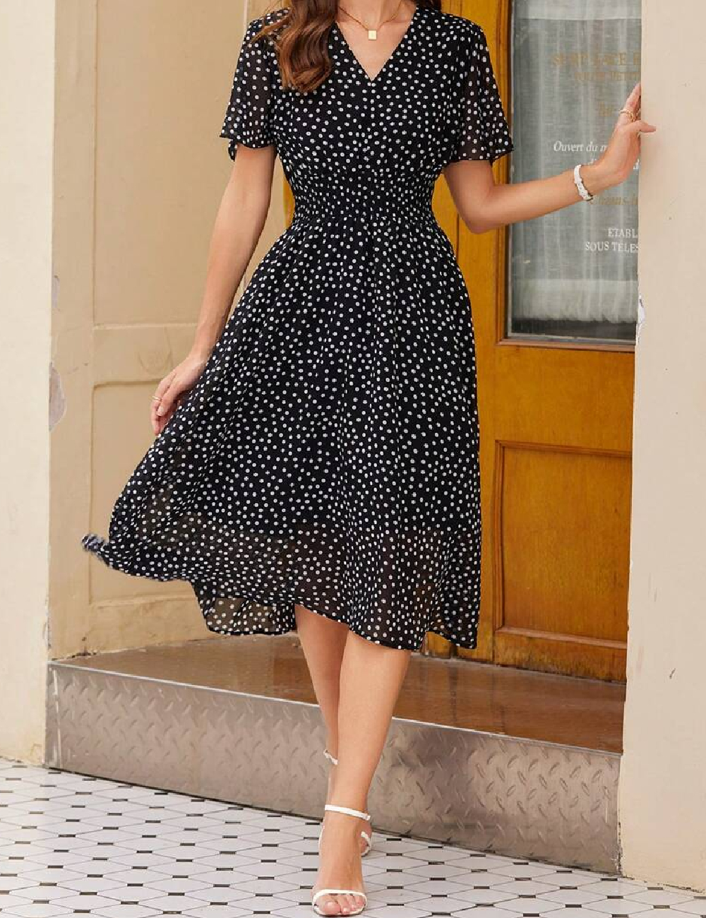 Rochie medie SHEIN, negru - 1 | YEO
