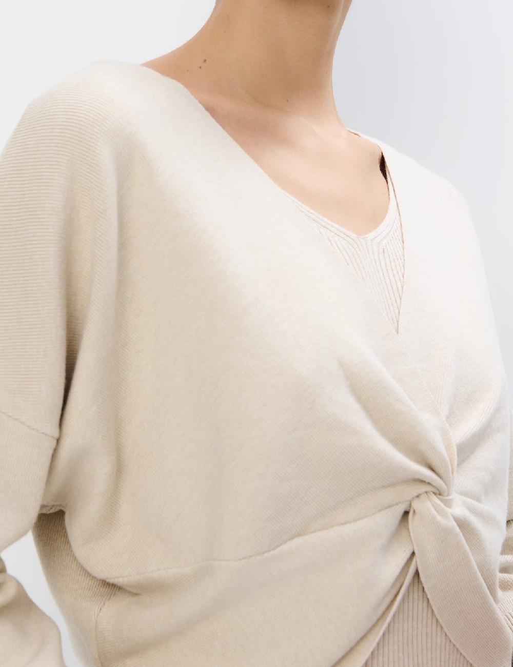 Rochie medie Mohito, crem - 1 | YEO