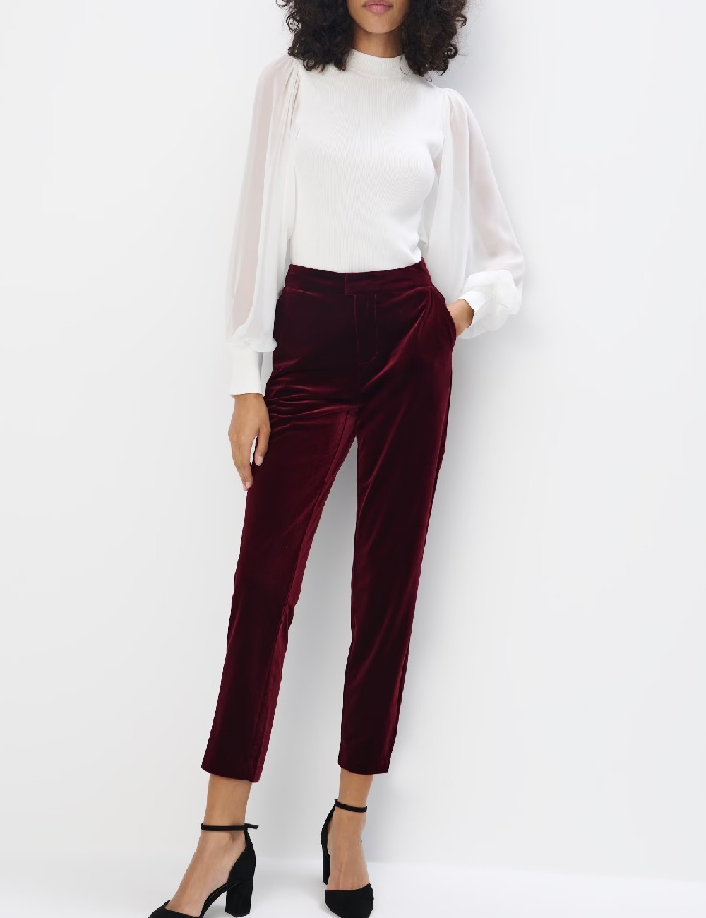 Bluza Mohito, alb - 1 | YEO