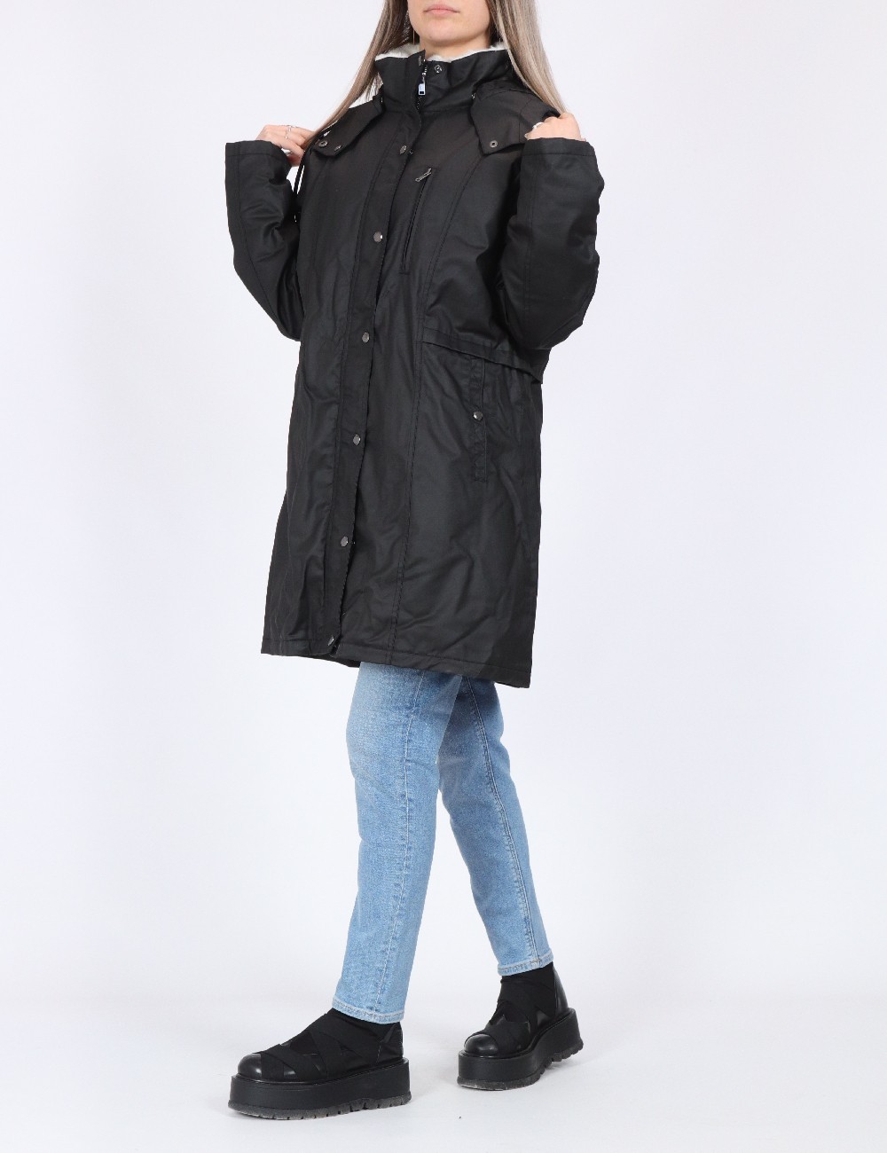 Geaca Only, negru - 1 | YEO