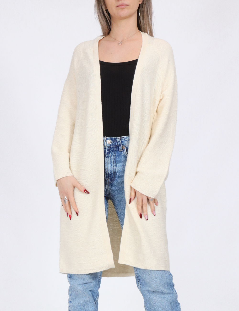 Cardigan Only, crem - 1 | YEO