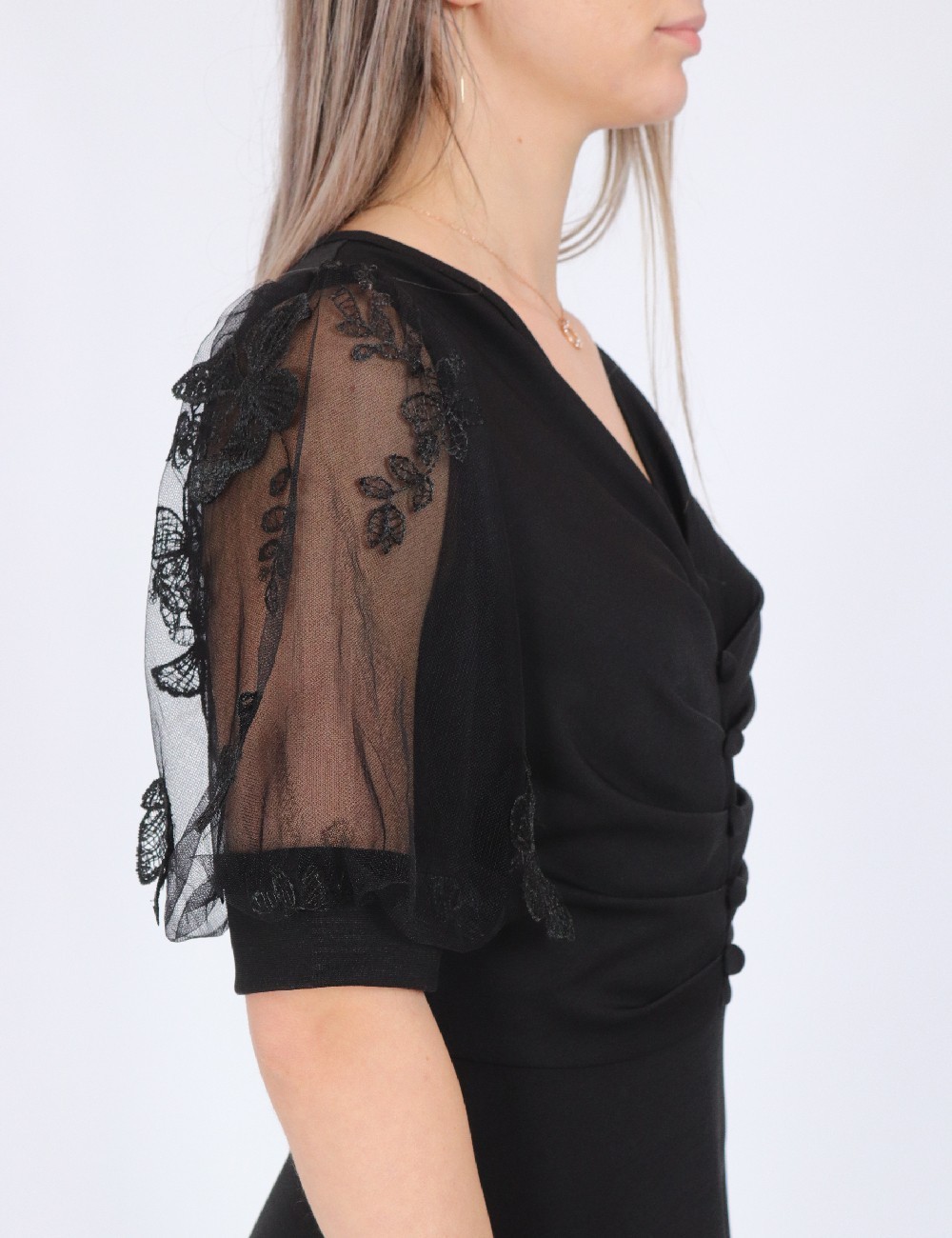 Rochie lunga SHEIN, negru - 1 | YEO
