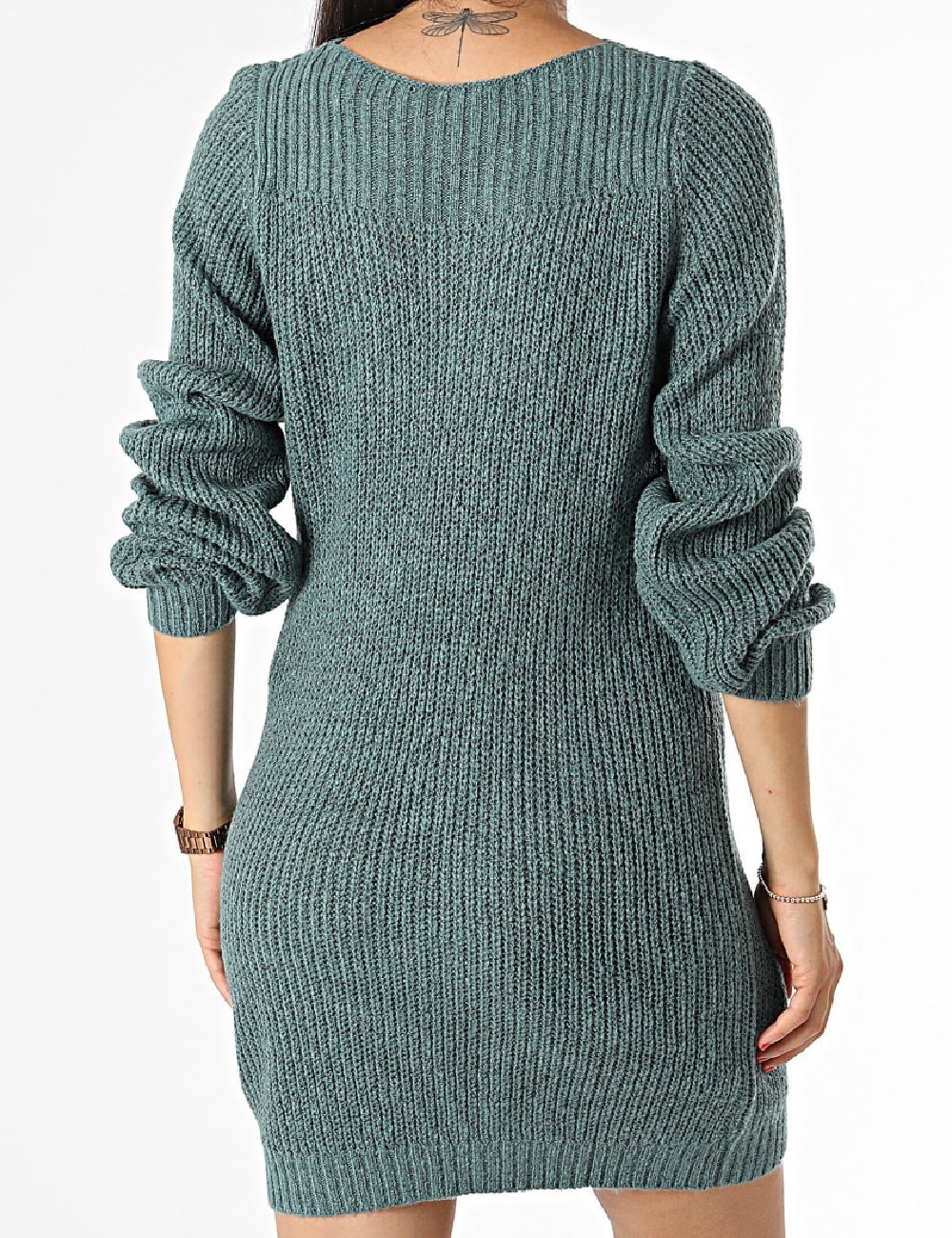 Rochie scurta Jacqueline de Yong, turcoaz - 1 | YEO