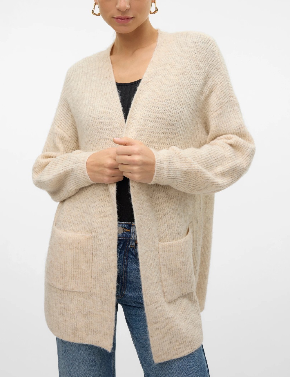 Cardigan Vero Moda, crem - 1 | YEO
