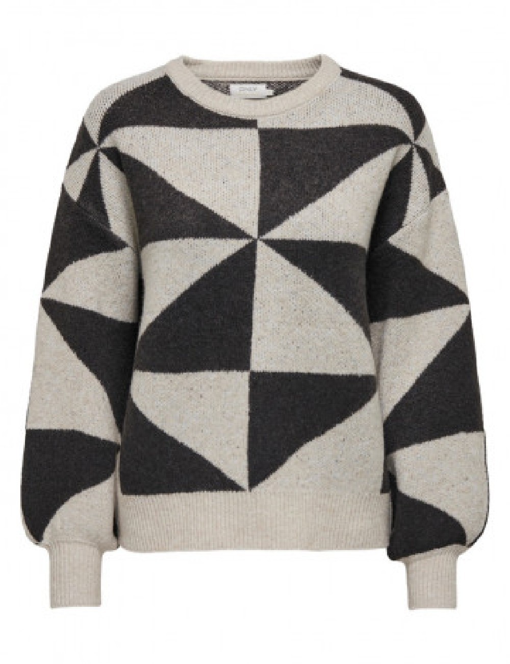Pulover Only, negru/bej - 1 | YEO