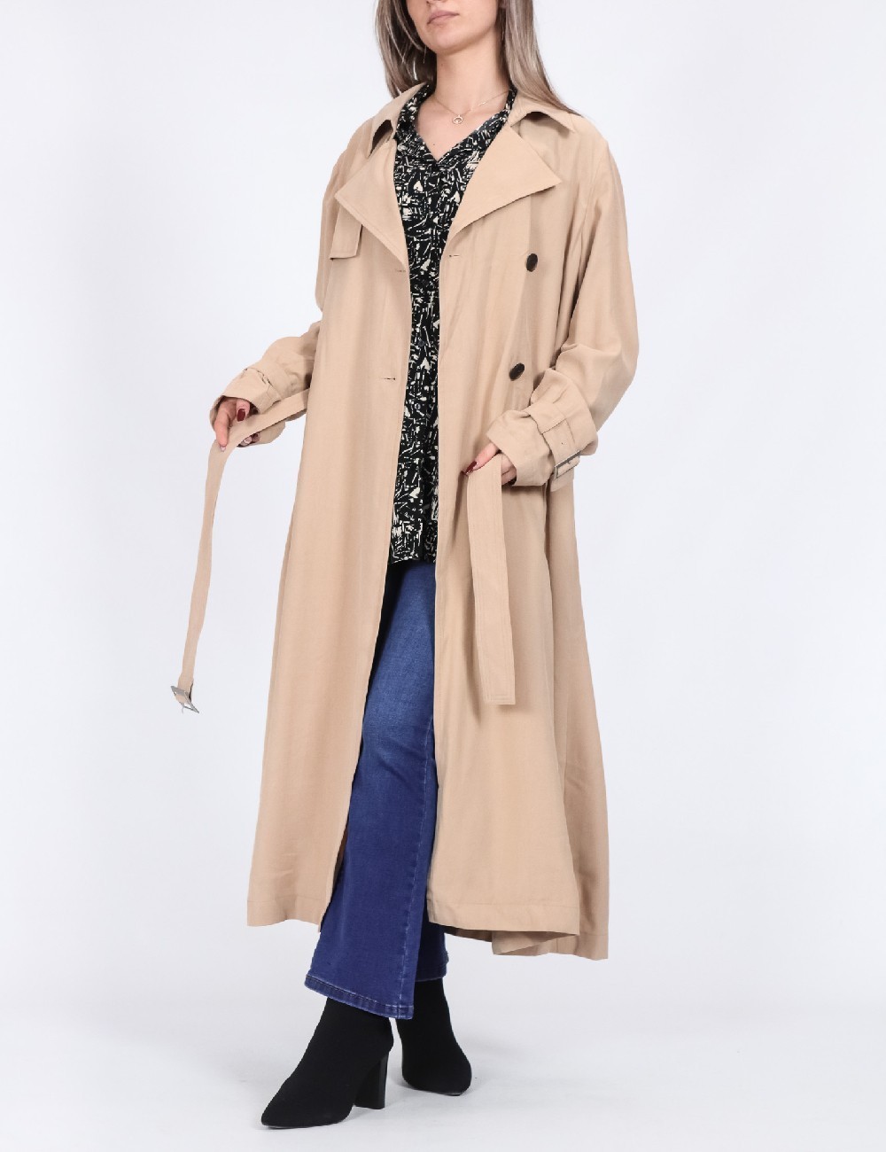 Trench Comma, crem - 1 | YEO