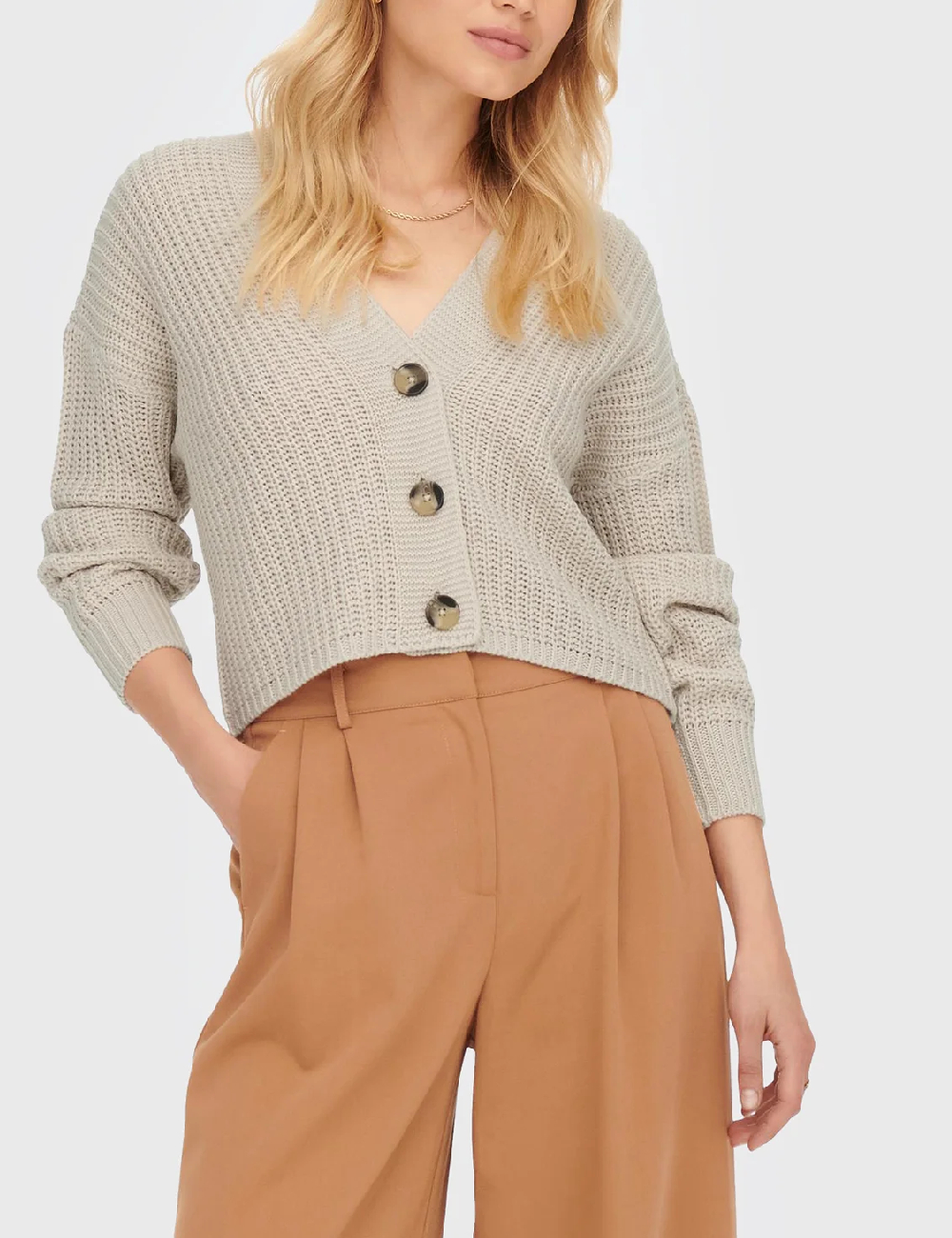 Cardigan Only, crem