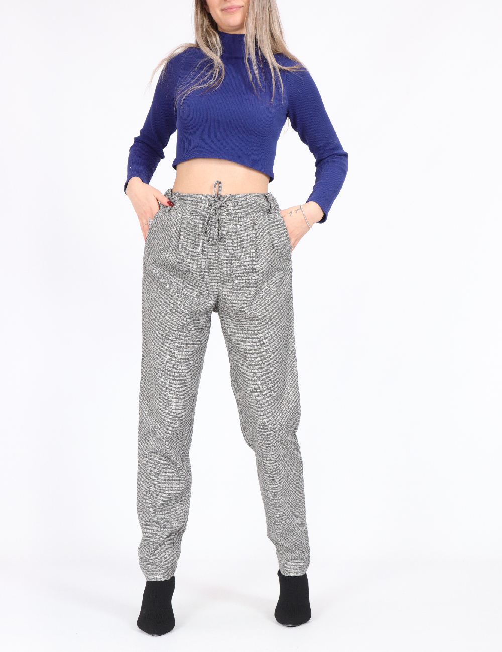 Pantaloni Only, gri