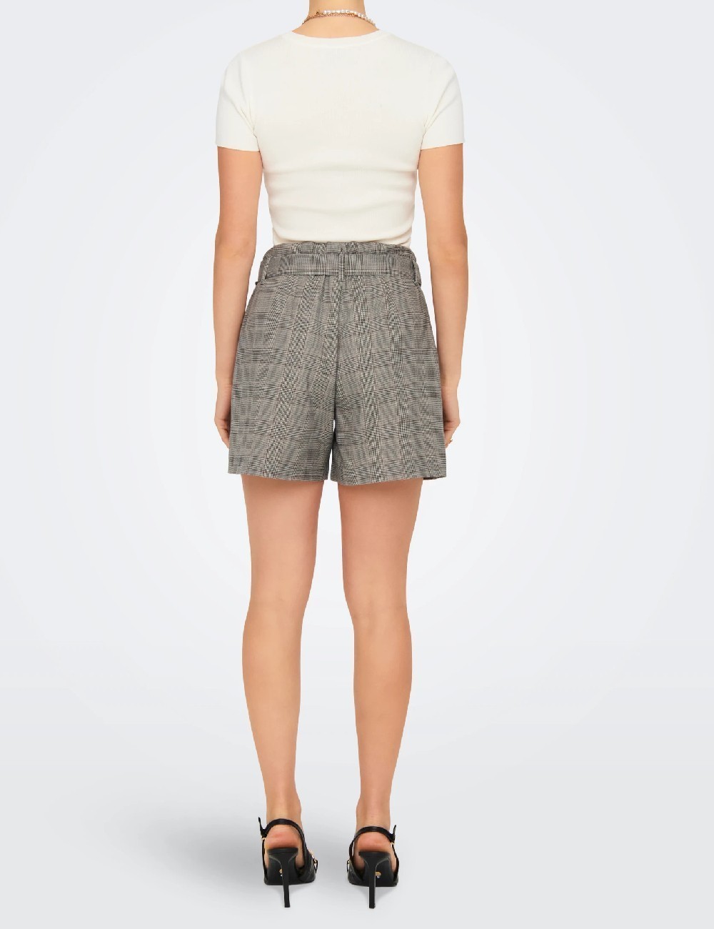Pantaloni scurti Only, gri - 1 | YEO