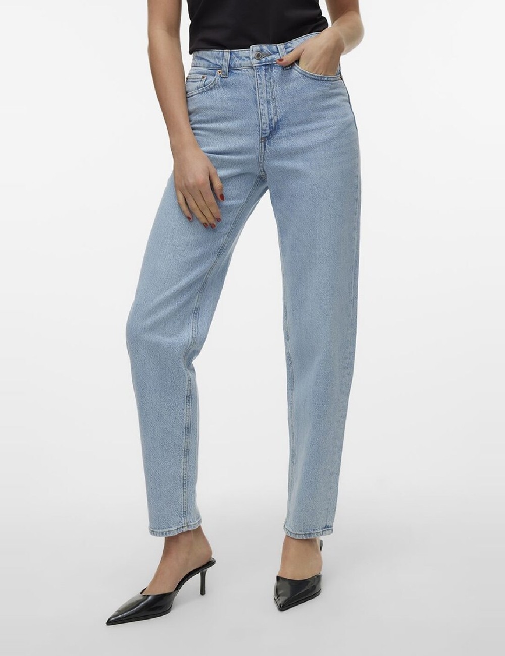 Blugi Vero Moda, albastru - 1 | YEO