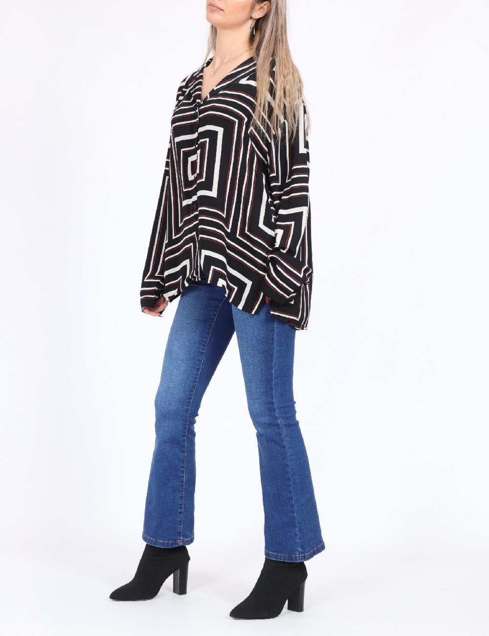 Camasa Vero Moda, negru - 1 | YEO
