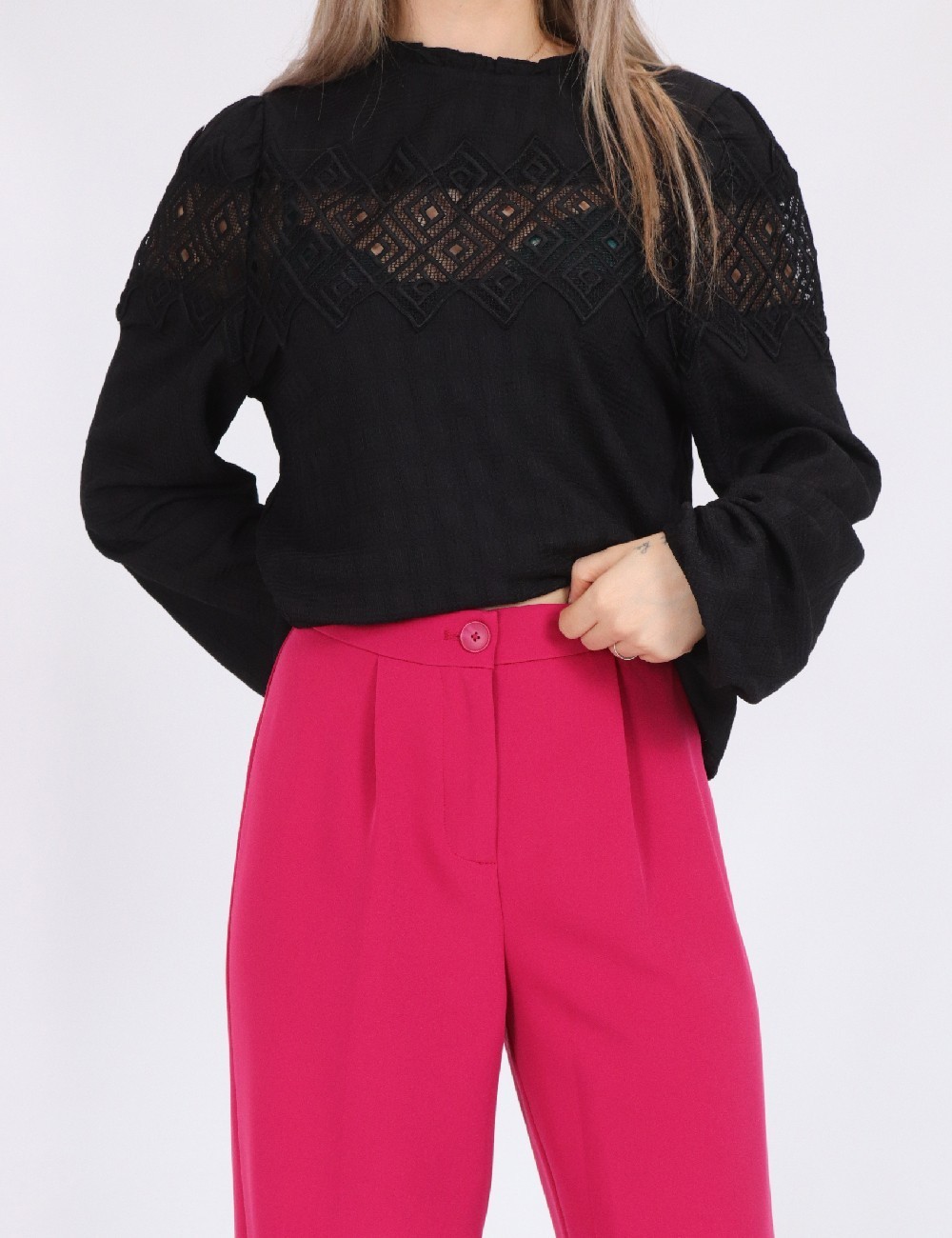Pantaloni Only, roz - 1 | YEO