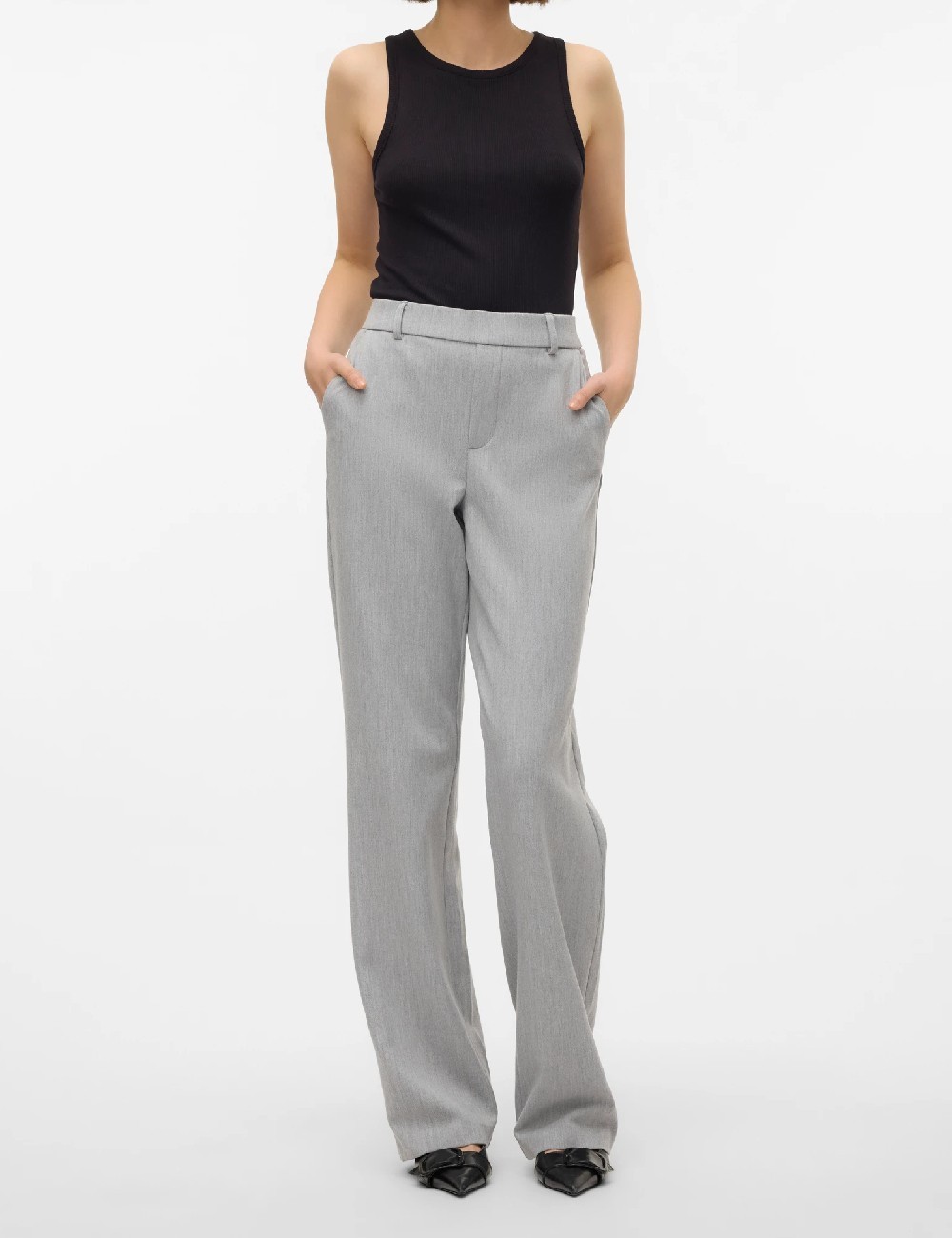 Pantaloni Vero Moda, gri - 1 | YEO