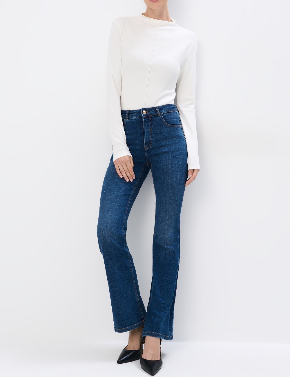 Bluza Mohito, alb - 1 | YEO
