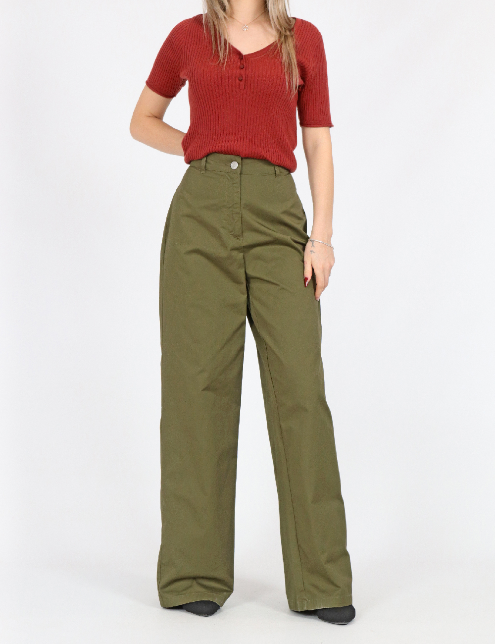 Pantaloni Vero Moda, verde