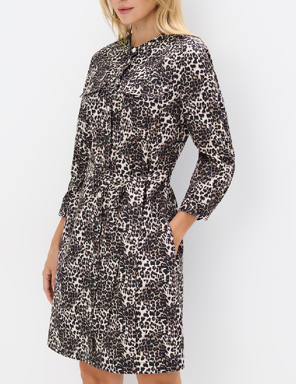 Rochie scurta Mohito, animal print