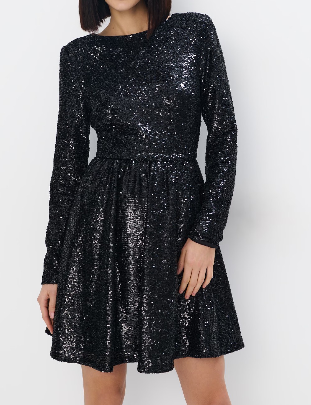 Rochie scurta Mohito, negru - 1 | YEO