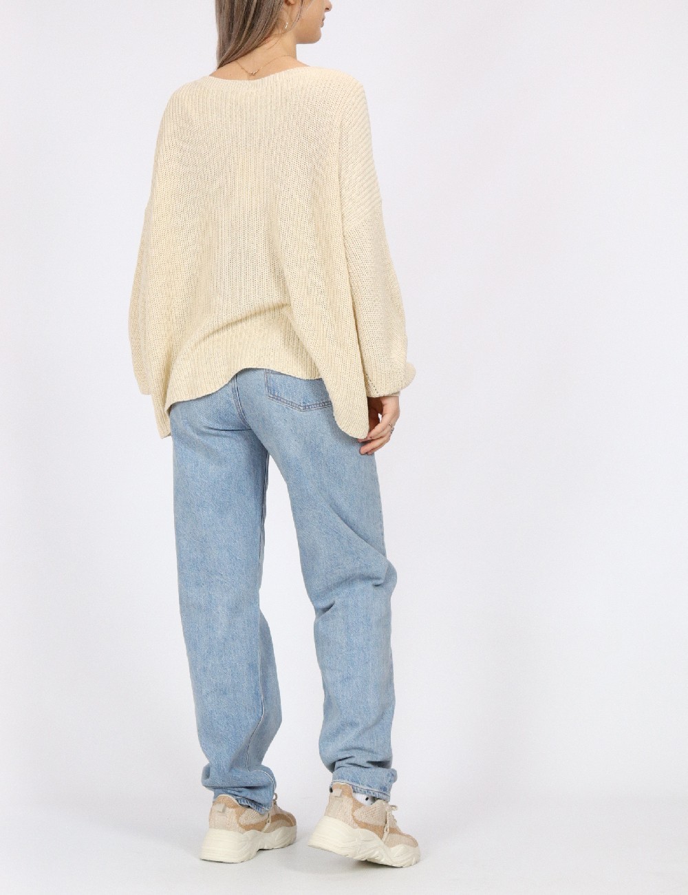 Pulover Only, crem - 1 | YEO