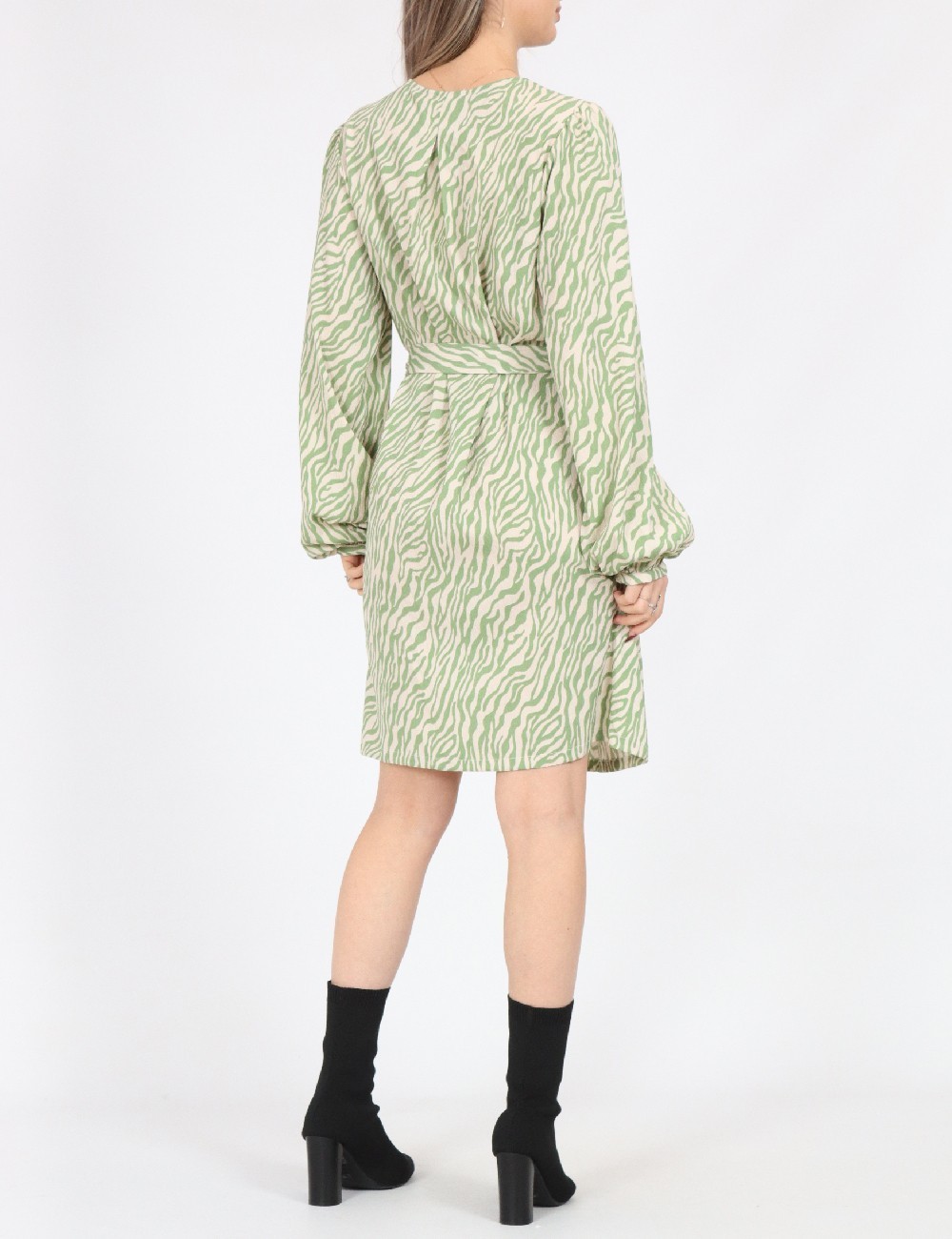 Rochie scurta Only, verde - 1 | YEO