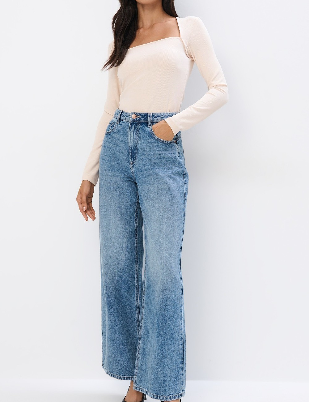 Bluza Mohito, crem - 1 | YEO