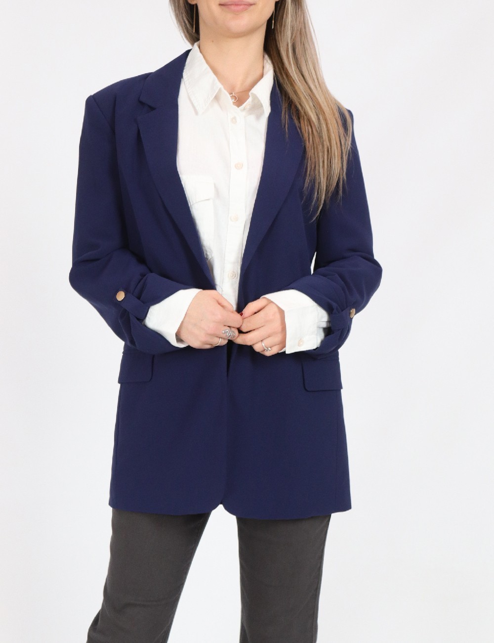 Blazer Only, bleumarin - 1 | YEO