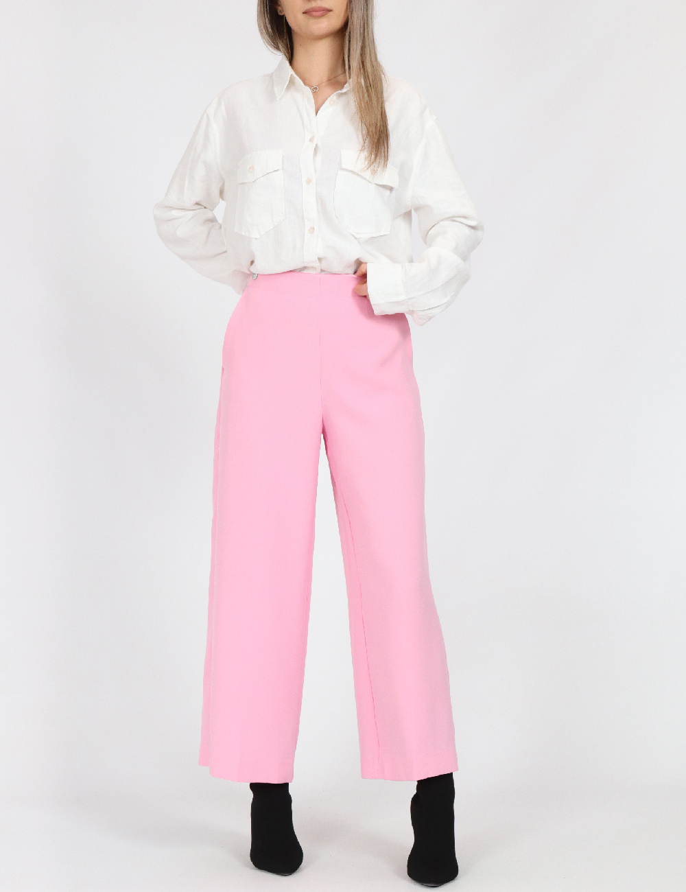 Pantaloni Only, roz - 1 | YEO