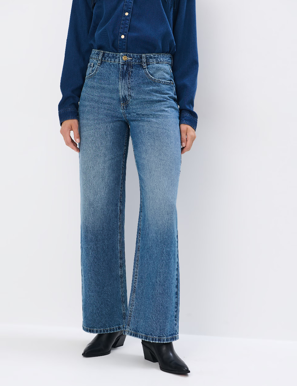 Blugi Mohito, albastru - 1 | YEO