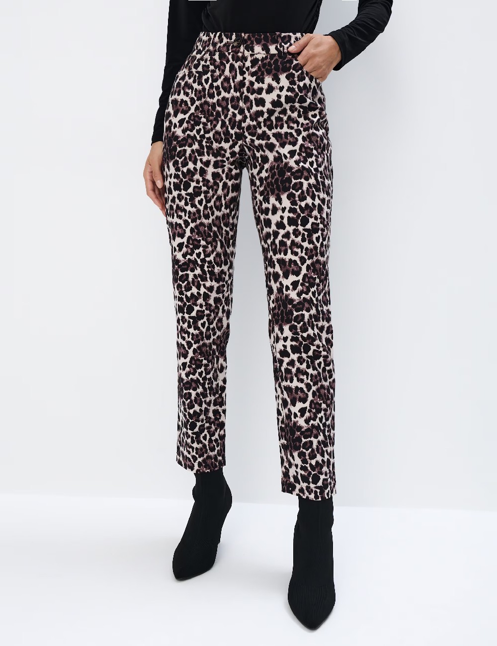 Pantaloni Mohito, animal print - 1 | YEO