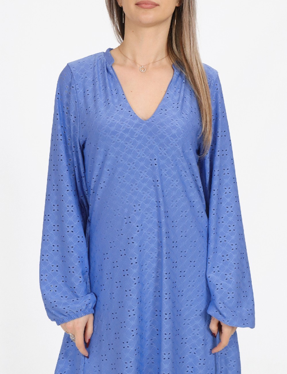 Rochie scurta Jacqueline de Yong, albastru - 1 | YEO