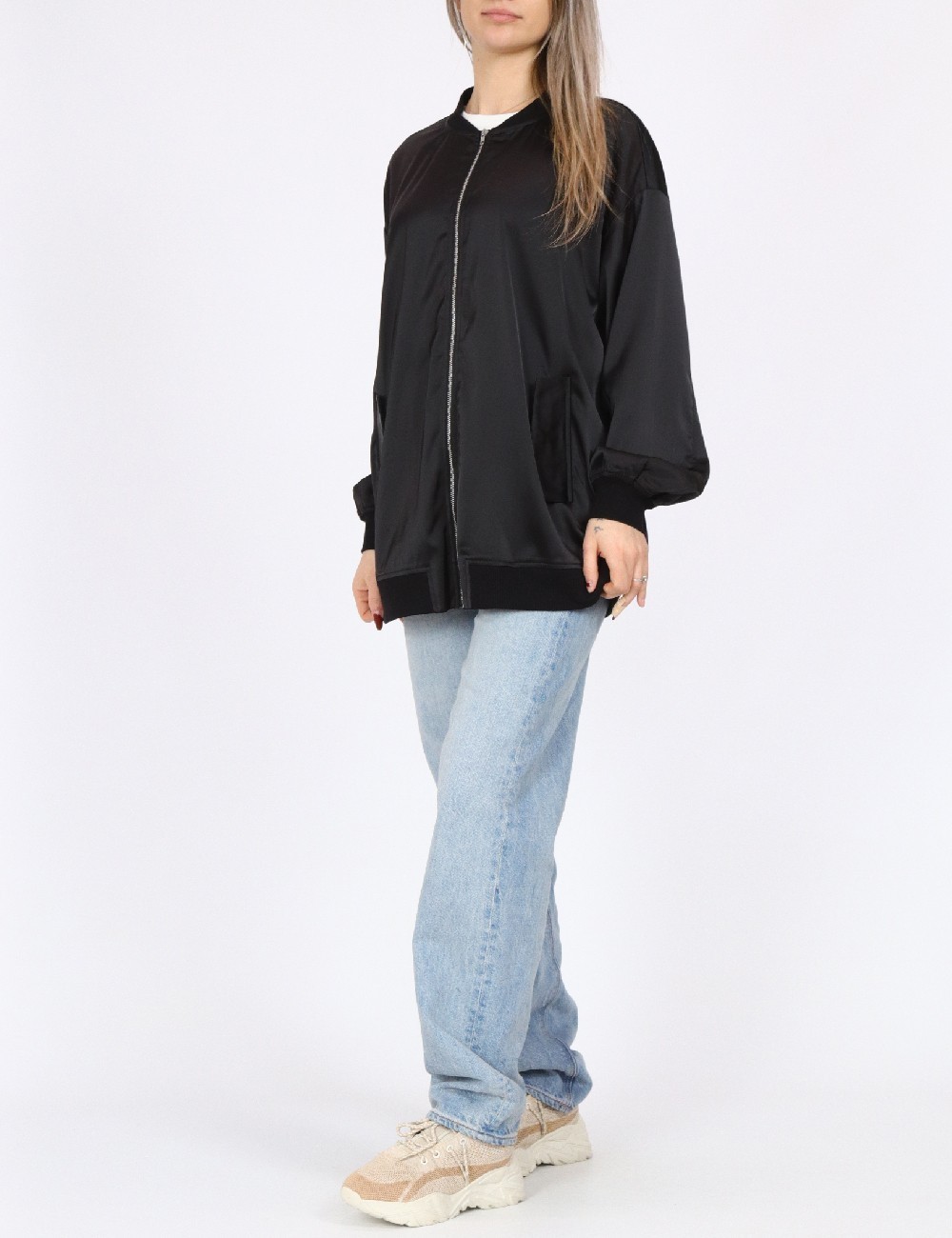Jacheta Oversize Vero Moda, negru - 1 | YEO