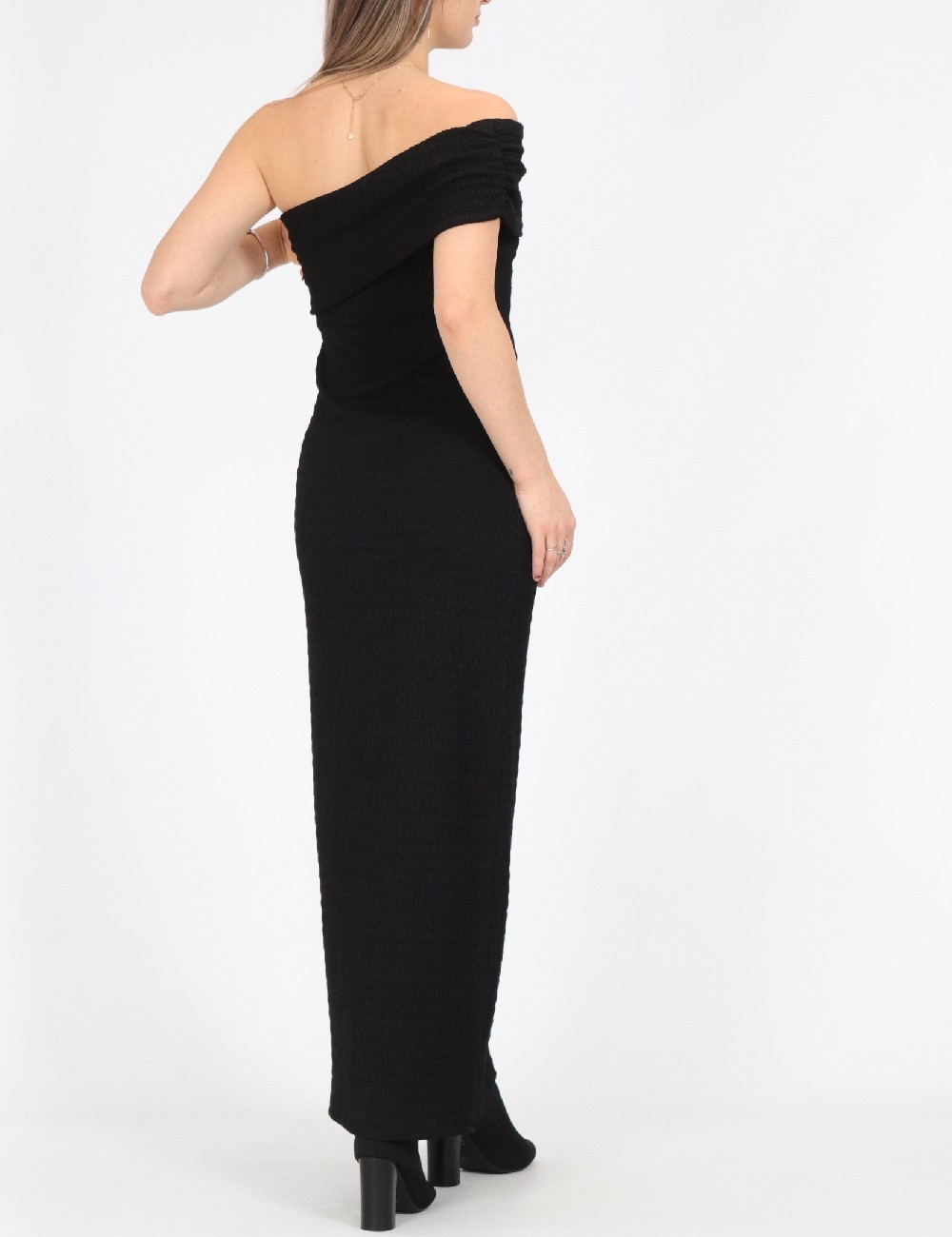Rochie lunga Jacqueline de Yong, negru - 1 | YEO