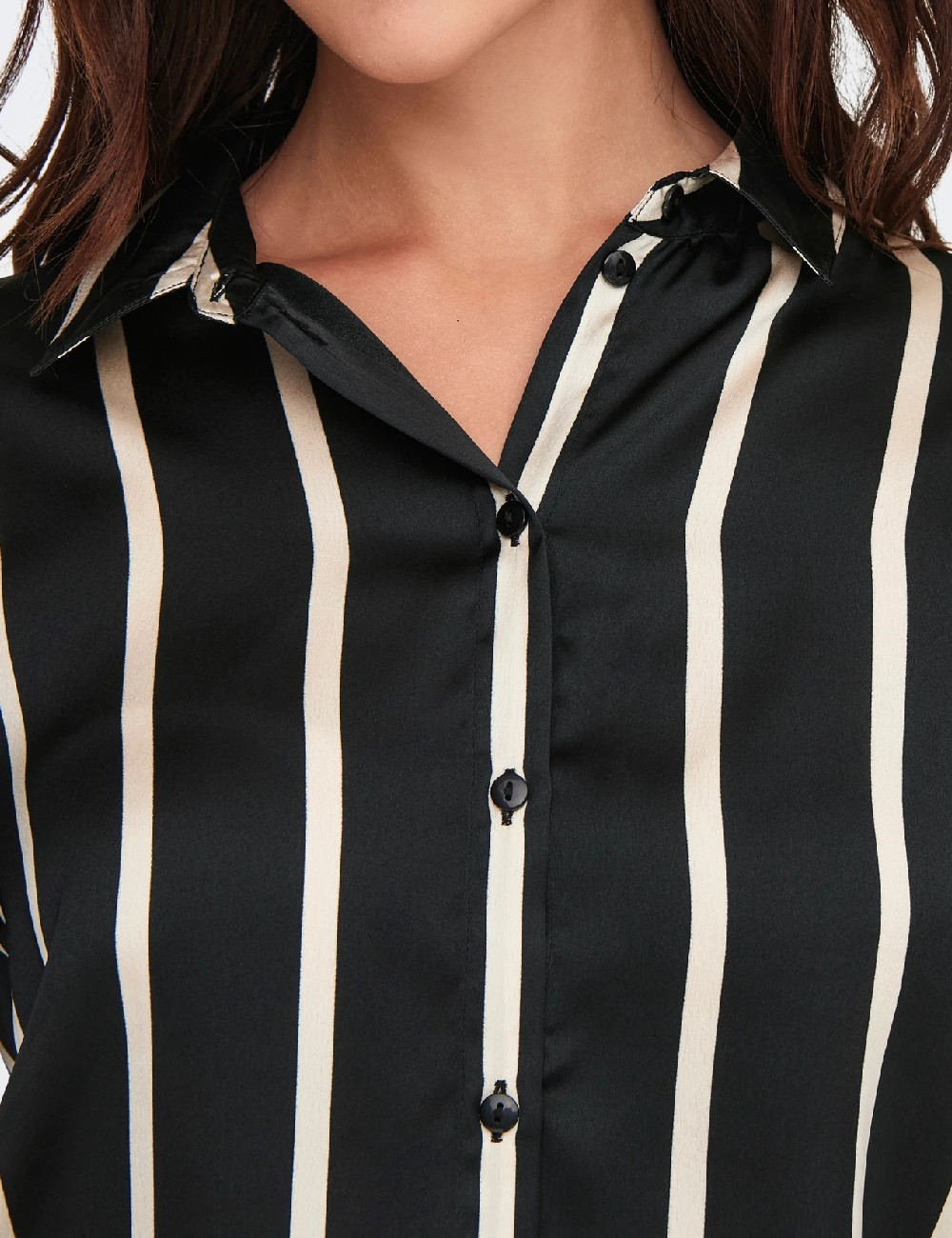 Camasa Jacqueline de Yong, negru - 1 | YEO