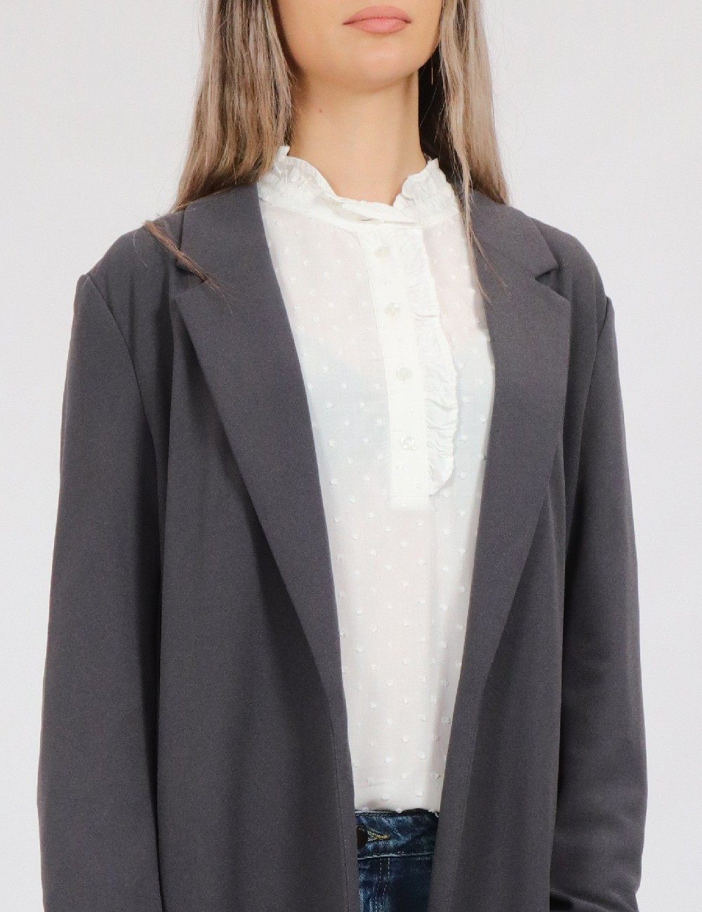 Blazer Vero Moda, gri - 1 | YEO