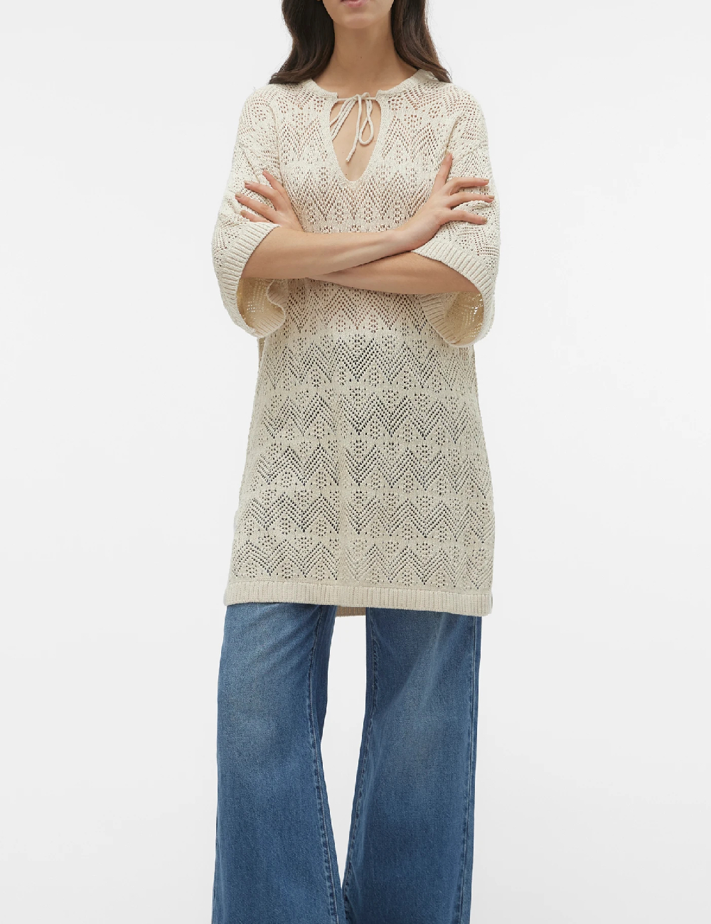 Bluza Vero Moda, crem