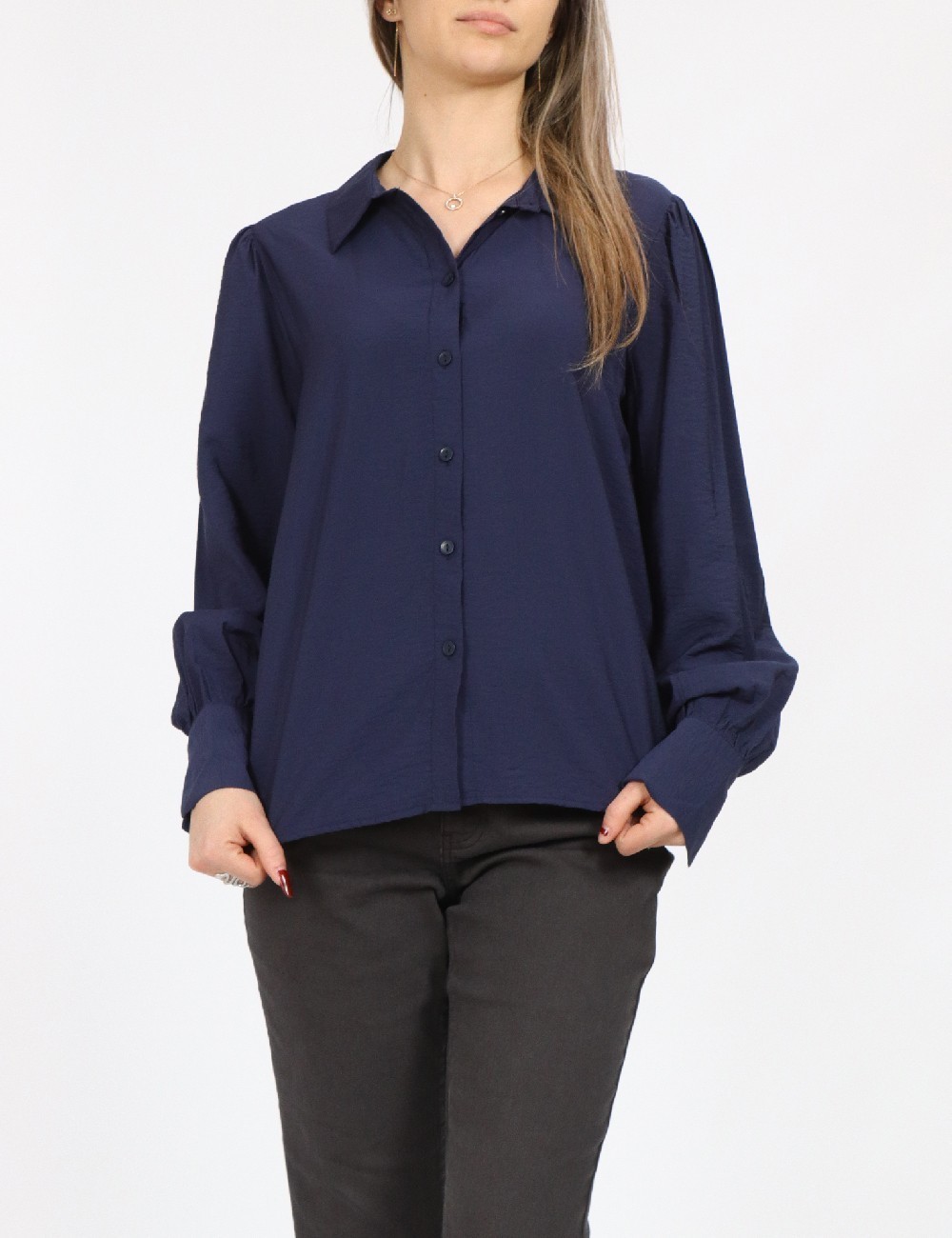 Camasa Vero Moda, bleumarin - 1 | YEO