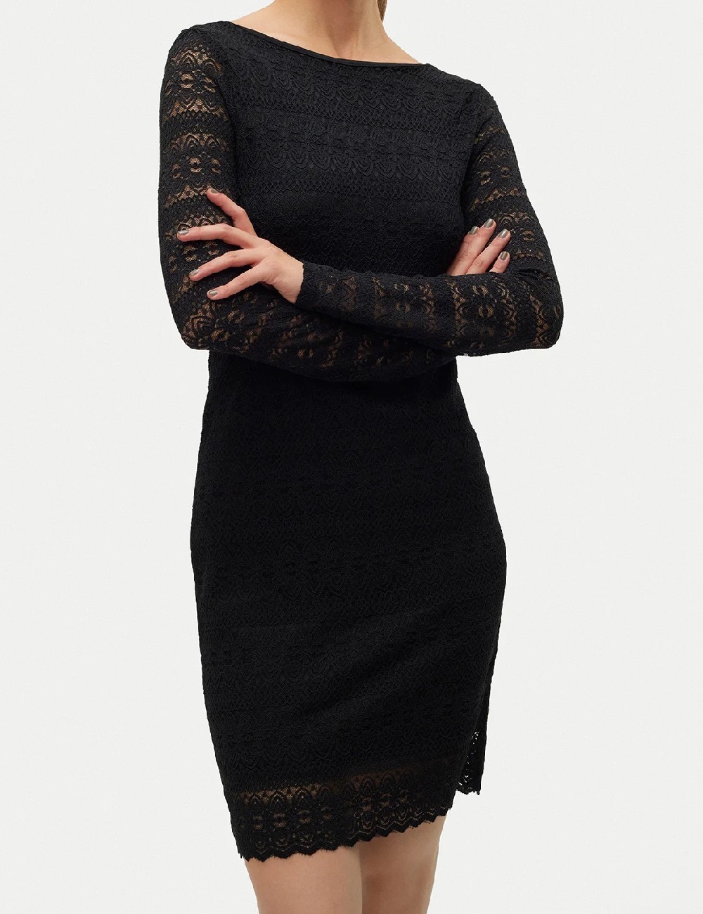 Rochie scurta Vero Moda, negru - 1 | YEO