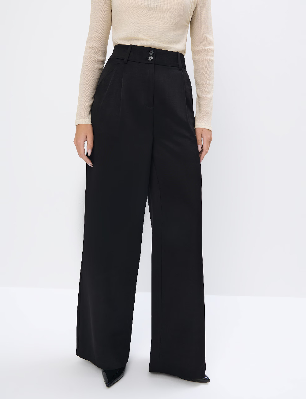 Pantaloni Mohito, negru - 1 | YEO
