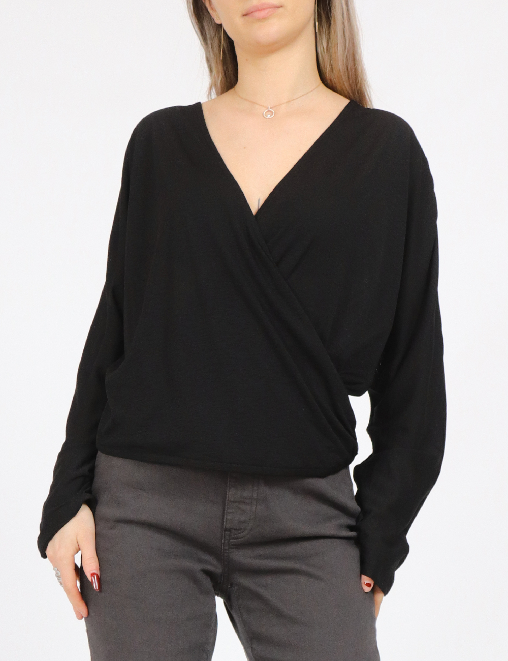 Bluza Jacqueline de Yong, negru