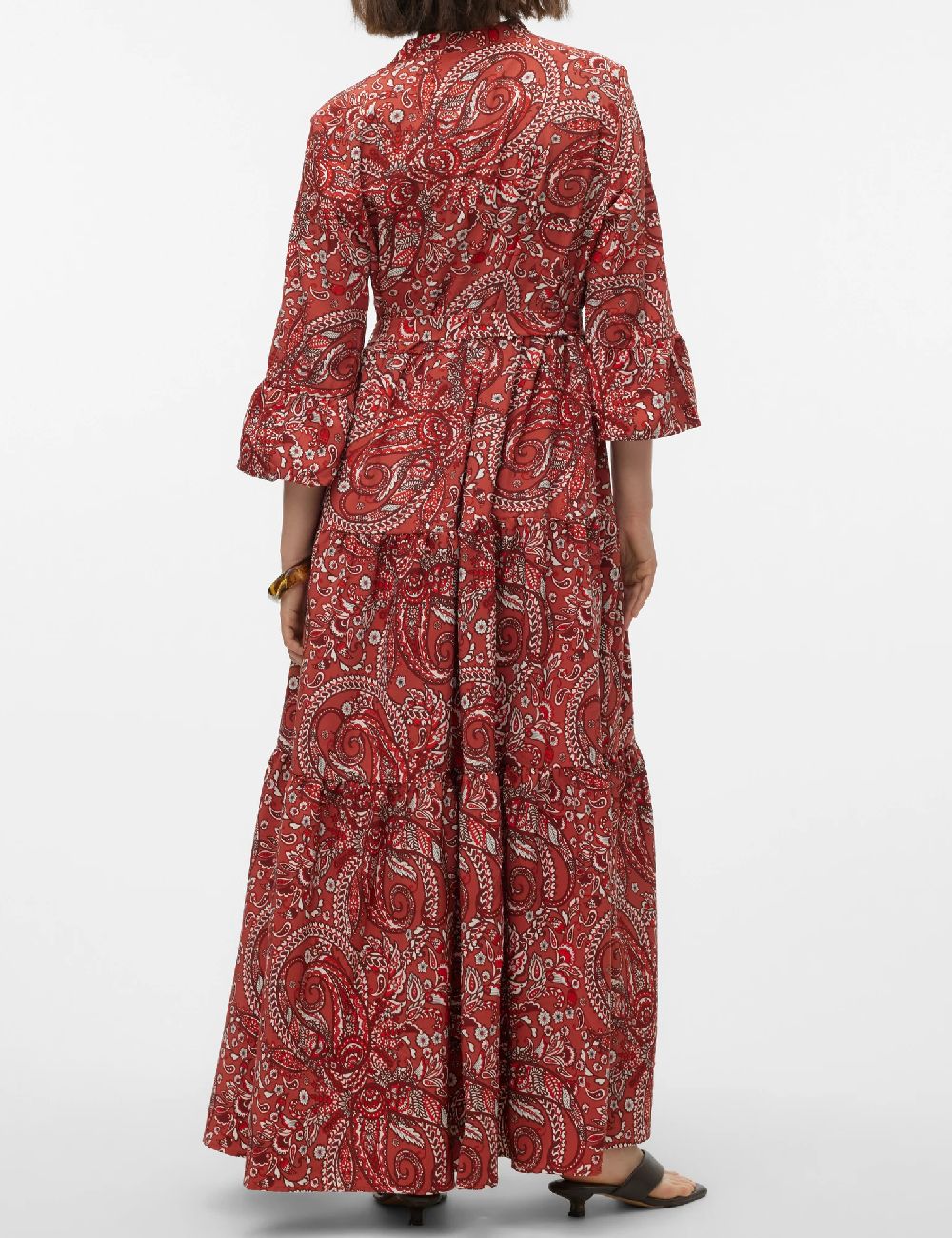 Rochie lunga Vero Moda, caramiziu - 1 | YEO