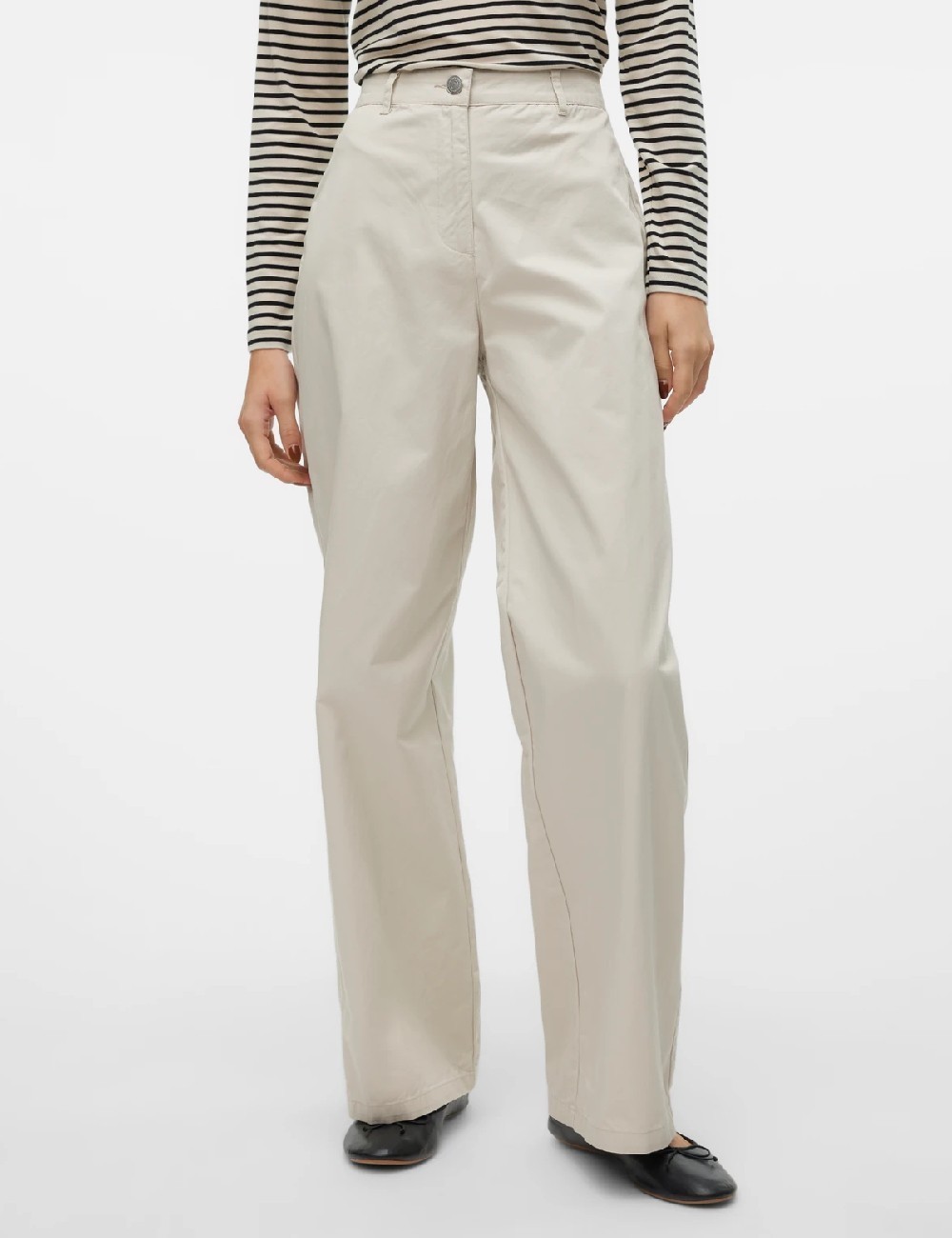 Pantaloni Vero Moda, bej - 1 | YEO