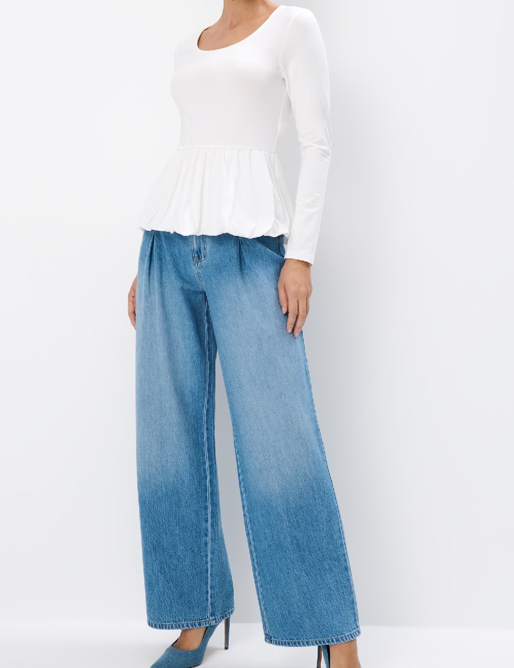 Bluza Mohito, alb - 1 | YEO