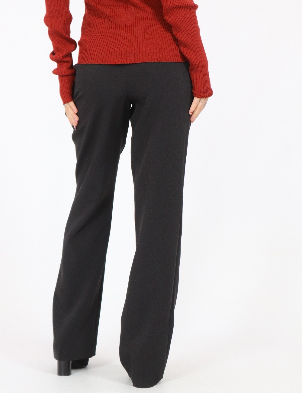 Pantaloni Jacqueline de Yong, negru - 1 | YEO